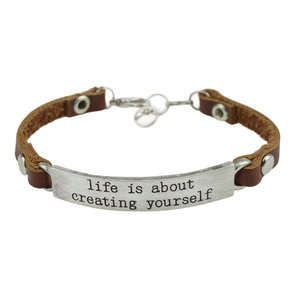 La realidad tiene límites La imaginación <span class=keywords><strong>es</strong></span> ilimitada Alfabeto Grabado Inspiración verdad Cuero biblia verso pulsera - Product Image 4