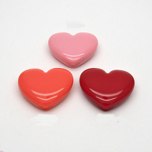 Hình Trái Tim Rỗng Duy Nhất Son Môi Container <span class=keywords><strong>Eyeshadow</strong></span> <span class=keywords><strong>Palette</strong></span> Bao Bì Với Gương - Product Image 1