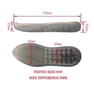 Semelles transparentes et douces en pvc, vente en gros, - Product Image 2