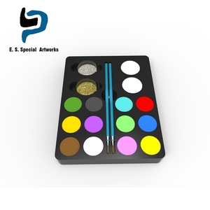 12 color multifunción a base de la Copa <span class=keywords><strong>del</strong></span> <span class=keywords><strong>Mundo</strong></span> a prueba de agua de dibujo de la cara y el cuerpo de pintura - Product Image 3