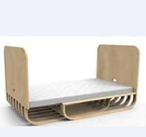 Venta caliente <span class=keywords><strong>cama</strong></span> mejor oferta de madera natural de madera maciza cuna bebé cunas - Product Image 5