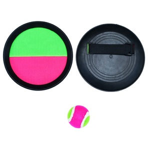 Wholesale Paddle Ball Catch Sticky Ball Toy Wooden Outdoor <strong>skittles</strong> Throwing Games Toss and Catch Ball - Product Image 3
