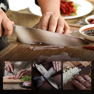 Cuchillo de la cuchilla de la <span class=keywords><strong>carne</strong></span> del acero inoxidable alemán del alto carbono de la venta caliente de <span class=keywords><strong>Amazon</strong></span> 8 con mango ergo - Product Image 6