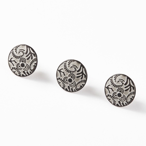 Nickel Miễn Phí Bạc Quân Sự Denim Jeans Nút Loại Bỏ May Kim Loại Nút Tack Nút Cho Áo Khoác Áo Khoác Thể Thao - Product Image 5