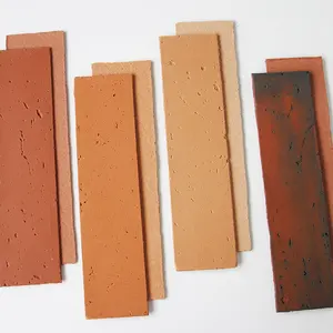 Настенная облицовочная плитка из натуральной глины, мягкая глина, облицовочная кирпичная плитка