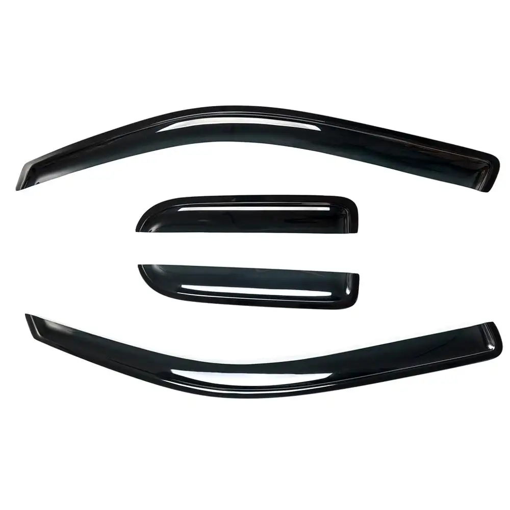 Car parts accessories 4 pcs auto door visor sun/rain guard window vent visor for F-150 2004-2014
