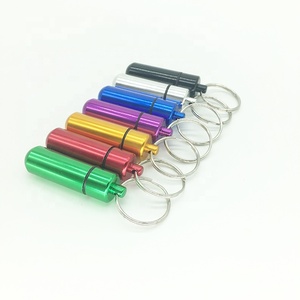 Organizer Pil Kecil Tahan Air untuk Perjalanan, Gantungan Kunci Aluminium 7 Hari, Grosir, dengan Logo Terukir Khusus untuk Promosi - Product Image 1