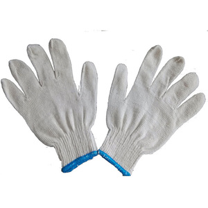 Guantes de trabajo de punto de algodón, equipo de protección personal, guantes de mano, de fábrica, bajo precio - Product Image 4