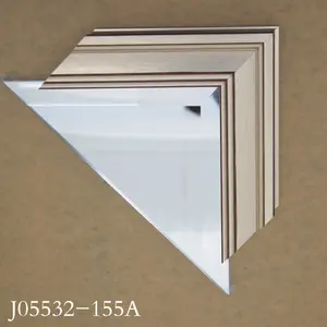 Polystyrene mirror frame moulding with over door hanger