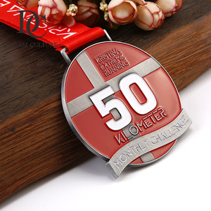 Promotion défi 50 <span class=keywords><strong>K</strong></span> en métal 2018 UKrunning événements médaille en or argent bronze - Product Image 6