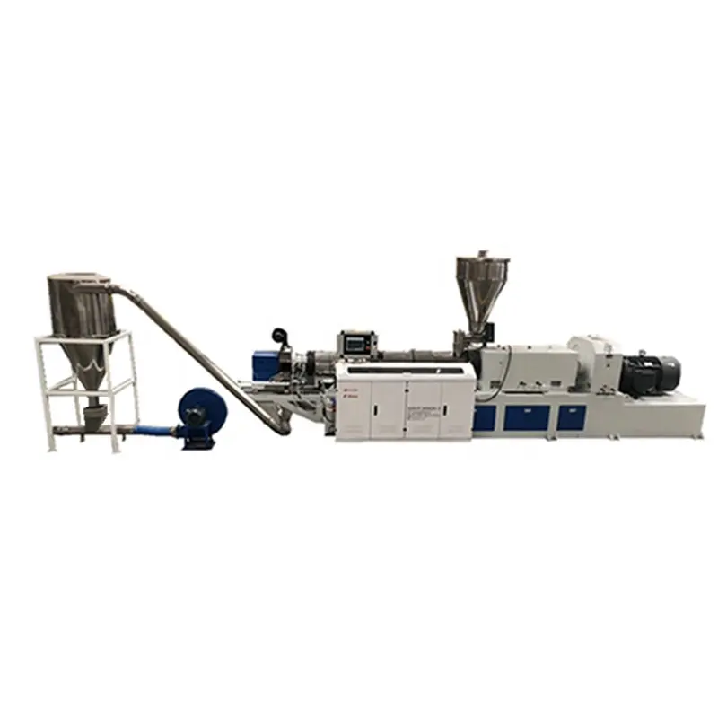 पीवीसी राल granulator pelletizer/पीवीसी granulale गोली बनाने की मशीन
