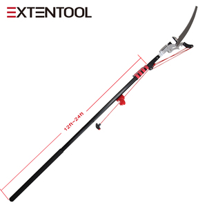 Extentool 2020 Garden Tools <strong>Lopper</strong> 12~24FT <strong>Telescopic</strong> <strong>Tree</strong> Pruner <strong>Tree</strong> High for Pruner - Product Image 2