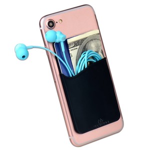 Échantillon Gratuit Support Téléphone <span class=keywords><strong>Portable</strong></span> en Silicone Personnalisé pour Cartes de Crédit et Pièces d'Identité - Product Image 1