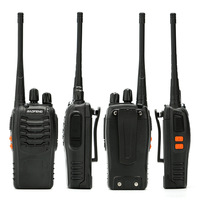 Baofeng BF-888S Radio bidirezionale Walkie Talkie Walkie Talkie impermeabile da esterno a lungo raggio (2 pezzi)