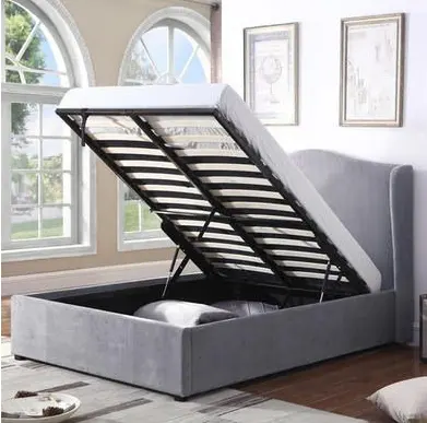 आधुनिक फर्नीचर गुना लकड़ी बिस्तर मॉडल डिजाइन