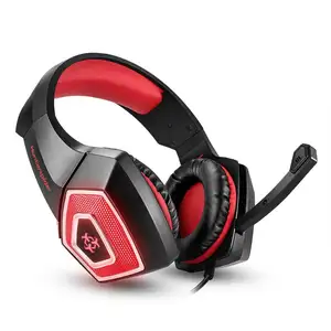 Hunterspider Pabrik Penjualan Langsung V1 Kabel PC Gamer Headphone Headset dengan MIC