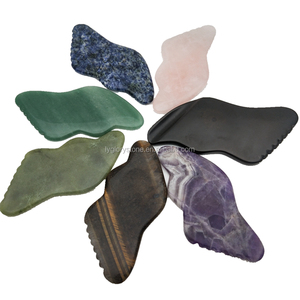 Tutti i Tipi Su Misura <span class=keywords><strong>di</strong></span> <span class=keywords><strong>Pietra</strong></span> Della <span class=keywords><strong>Pietra</strong></span> Preziosa <span class=keywords><strong>Giada</strong></span> <span class=keywords><strong>Gua</strong></span> Bordo <span class=keywords><strong>Sha</strong></span> - Product Image 1