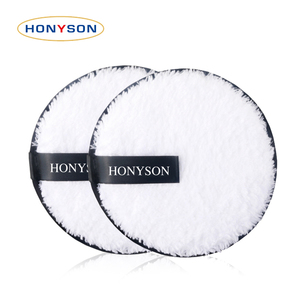 <span class=keywords><strong>Démaquillant</strong></span> de microfibre de serviette de visage de tissu <span class=keywords><strong>lavable</strong></span> réutilisable en gros avec des tampons - Product Image 1