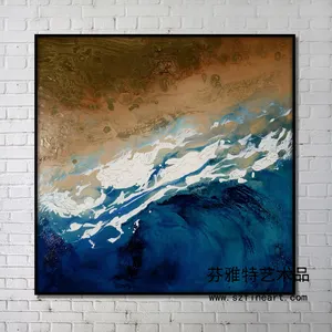 Frame canvas wall art handpainted modern Painting