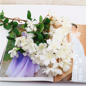 <span class=keywords><strong>2</strong></span> m Artificielle Crape Myrte Faux Sakura Fleurs Plante Bureau Table Décoration En Pot - Product Image 6