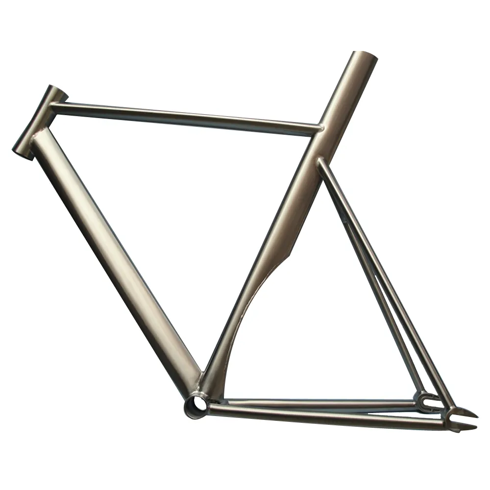 fast delivery and cheap aero titanium track bike frame
