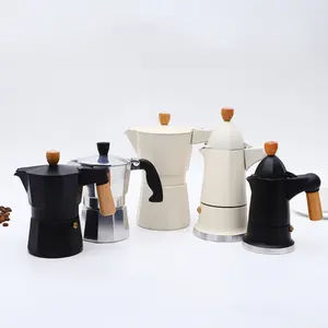 New Coming Coffee French Press Stainless Steel Coffee Plunger With Wood Handle