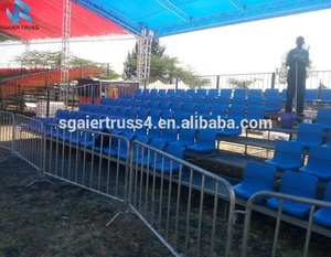 Retrattile palestra gradinate all'aperto telescopico tribuna posti a sedere bleacher per la vendita - Product Image 6