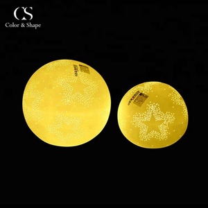 Alta calidad tallada estrella de la bola redonda de la lámpara de <span class=keywords><strong>noche</strong></span> las luces de la barra Decoración - Product Image 3