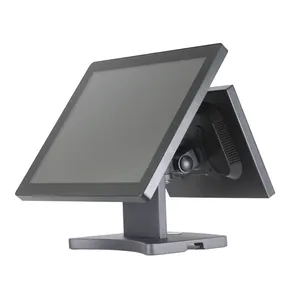 all-in-one Double Touch Screen POS 15/ 17 inch cashier machine