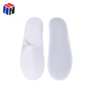 Alta qualità durevole logo personalizzato Hotel pantofole monouso panno morbido spugna <span class=keywords><strong>uomo</strong></span> donna Spa Hotel pantofola - Product Image 4