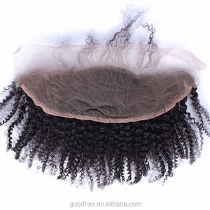 Las ventas en línea de China sitio afro rizado encaje frontal con pelo bebé <span class=keywords><strong>alibba</strong></span> Express transparente encaje frontal - Product Image 3