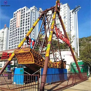 Popular parque de atracciones máquina de juegos de la familia paseos swing Barco Pirata barco vikingo para venta - Product Image 1