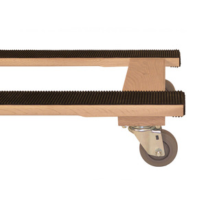 Wooden 30"x18" Furniture Moving Piano Dollies H Style with 4" Caster - Product Image 5
