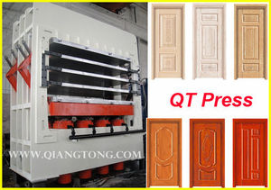 Multi-capas de puerta laminada de la piel caliente máquina de <span class=keywords><strong>prensa</strong></span> se utiliza para papel de melamina/película fenólica - Product Image 2