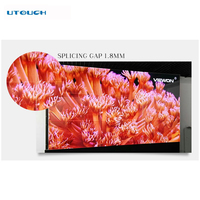 Écran de mur vidéo UHD à cadre ultra-fin, sans soudure, 55 pouces, 1,8 3,5 mm 8 mm, 2000 nits, haute luminosité, écran de raccordement
