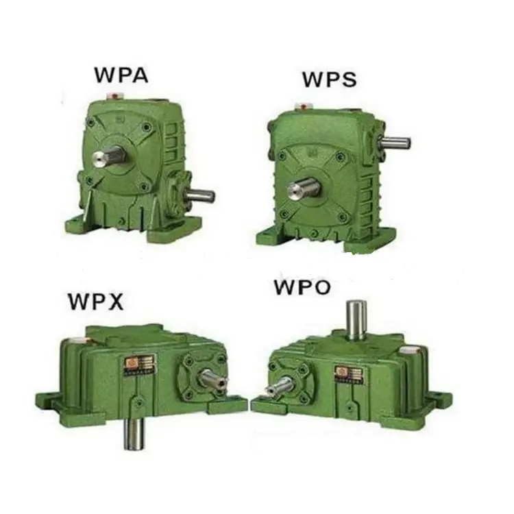 WPA 변속기 감속기 수평 기어 박스 수직 웜기어