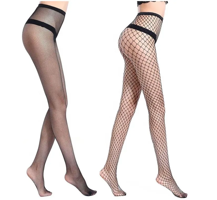 Best selling Wholesale Chinese New Design girl black Color nylon sexy silk stockings