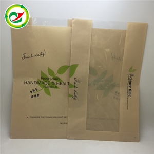 Alimentos Ecológicos embalaje personalizado impreso pan bolsa de papel para pan hecho en casa - Product Image 4