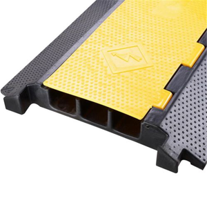 耐久性のある3チャンネルラバーケーブルランプラバーケーブルトレイラバーケーブルプロテクター - Product Image 3