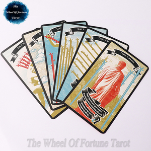 Cartes de tarot personnalisées avec bord holographique ou bord doré - Product Image 3