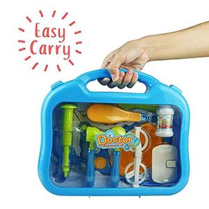 Kit médical en plastique pour docteur unisexe avec déguisement et accessoires d'infirmière pour enfants <span class=keywords><strong>de</strong></span> 3 à 5 ans - Product Image 2