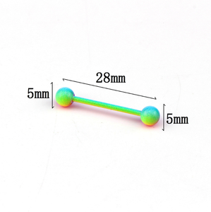 Di alta Qualità Barbell Anelli della Linguetta Monili Penetranti Del Corpo per il Commercio All'ingrosso - Product Image 3