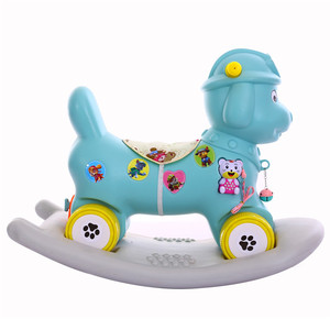 <span class=keywords><strong>3</strong></span> in 1 plastik oyuncak çocuklar için sallanan at Yüksek kaliteli en popüler farklılık renk bebek salıncak araba çocuklar için - Product Image 5