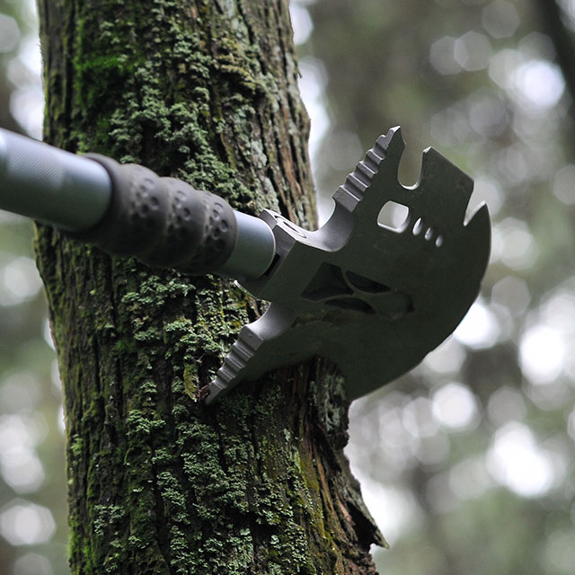 Zune Lotoo 29 In 1 Unbreakable Martensitic Steel Tactical Shovel Camp Shovel Outdoor Multitool Camping Kit Axe Folding Shovel
