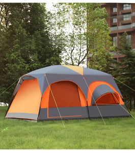 في الهواء الطلق 8-12 شخص <span class=keywords><strong>2</strong></span> غرفة 1 قاعة الترفيه التخييم خيمة الأسرة السياحة يندبروف واقية من الشمس ذاتية القيادة متعددة-شخص خيمة - Product Image 6