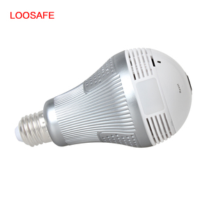 Casa de seguridad inalámbrica cámara panorámica de 360 grados de visión de noche bombilla de luz de la cámara - Product Image 2