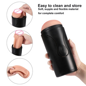 4D Vagina Sexspielzeug von Masturbation Cup Realistische Muschi Silikon Männlicher Mastur bator Für Mann - Product Image 3