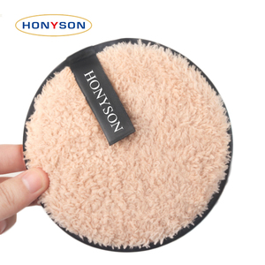 <span class=keywords><strong>Démaquillant</strong></span> de microfibre de serviette de visage de tissu <span class=keywords><strong>lavable</strong></span> réutilisable en gros avec des tampons - Product Image 5