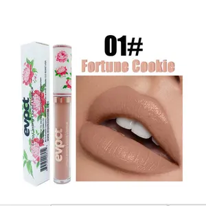 Atacado Matte Pérola Sexy padrão Requintado tubo lip rouge batom lip gloss À Prova D' Água