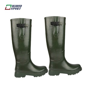 <span class=keywords><strong>De</strong></span> goma impermeable montar a caballo <span class=keywords><strong>Botas</strong></span> <span class=keywords><strong>de</strong></span> lluvia para las mujeres - Product Image 1